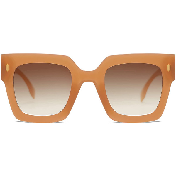 Womens 70s Luxury Chunky Big Gradient Sun Glasses UV400 Protection SJ2194