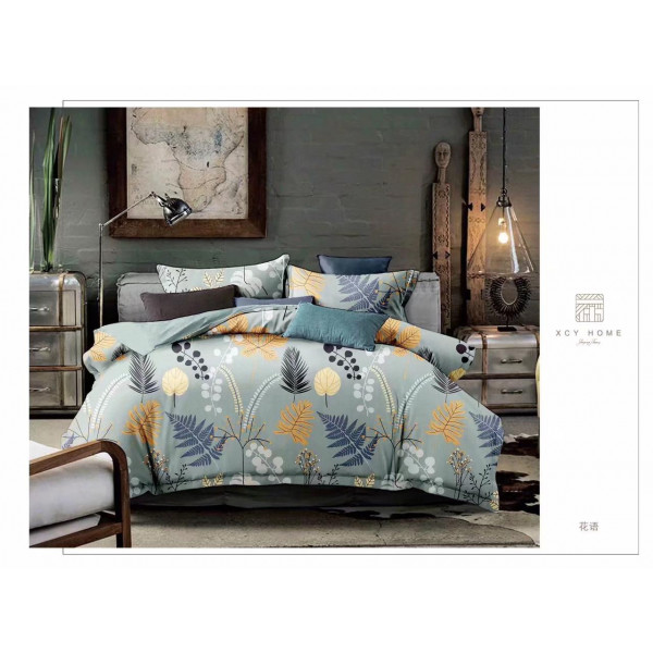 6 in 1 Bedsheets with Quilt cover Bed cover Pillow cover