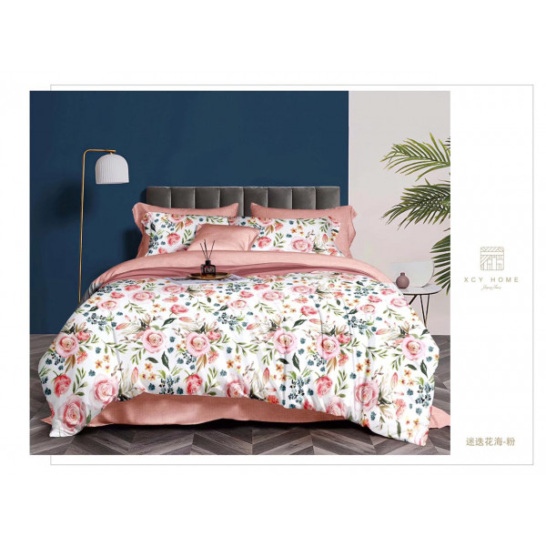 6 in 1 Bedsheets with Quilt cover Bed cover Pillow cover