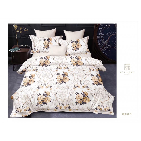 6 in 1 Bedsheets with Quilt cover Bed cover Pillow cover