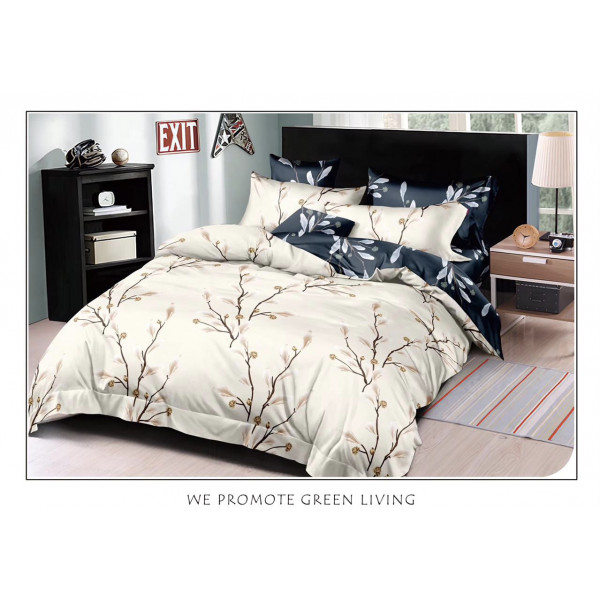 6 in 1 Bedsheets with Quilt cover Bed cover Pillow cover