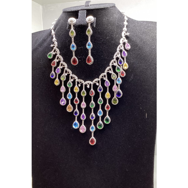 Trendz Fascinating Multicolor Plated Sets 