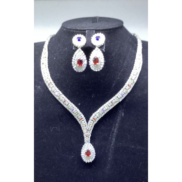 Alloy - Plated - Jewel sets