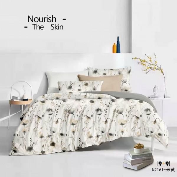 6 in 1 Bedsheets with Quilt cover Bed cover Pillow cover