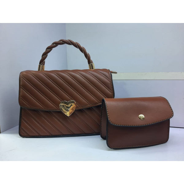 2 in 1 Ladies Hand Bag Sling Bag with holding shoulder bag 