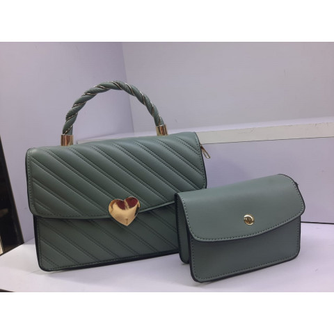 2 in 1 Ladies Hand Bag Sling Bag with holding shoulder bag 