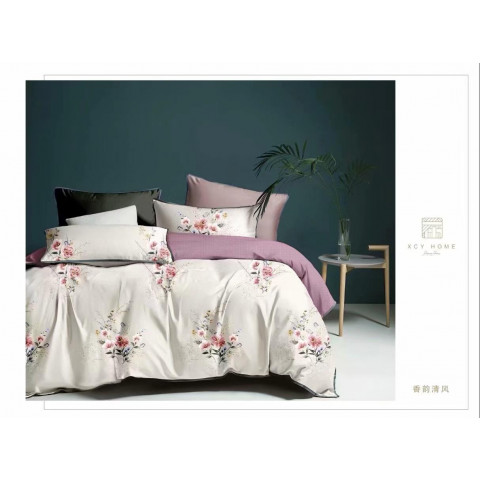 6 in 1 Bedsheets with Quilt cover Bed cover Pillow cover