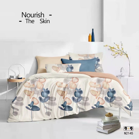 6 in 1 Bedsheets with Quilt cover Bed cover Pillow cover