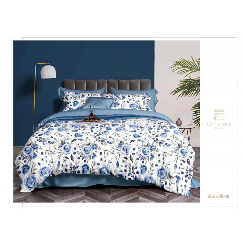 6 in 1 Bedsheets with Quilt cover Bed cover Pillow cover