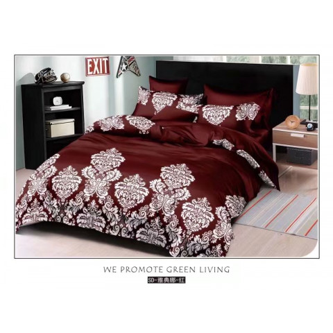 6 in 1 Bedsheets with Quilt cover Bed cover Pillow cover