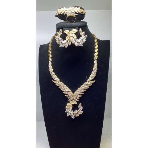 High Elegance  Gold Plated  Jewel set 