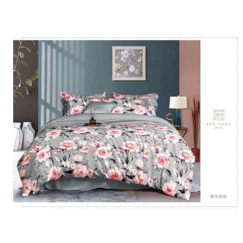 6 in 1 Bedsheets with Quilt cover Bed cover Pillow cover
