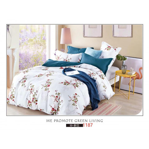 6 in 1 Bedsheets with Quilt cover Bed cover Pillow cover