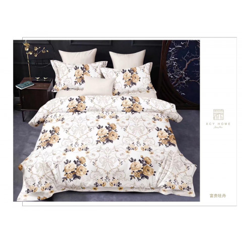6 in 1 Bedsheets with Quilt cover Bed cover Pillow cover