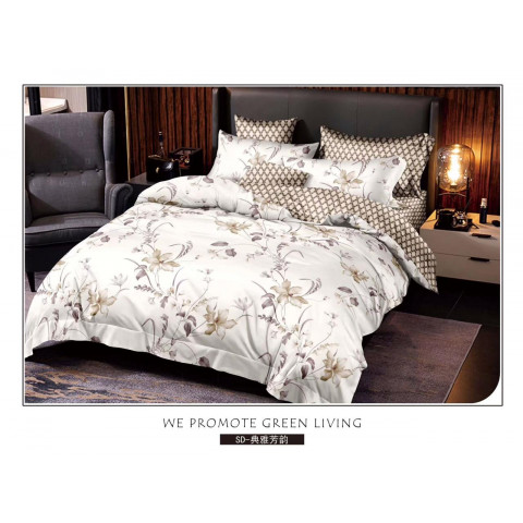 6 in 1 Bedsheets with Quilt cover Bed cover Pillow cover