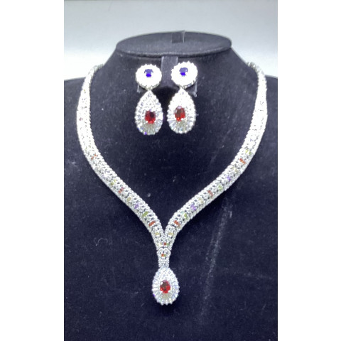 Alloy - Plated - Jewel sets