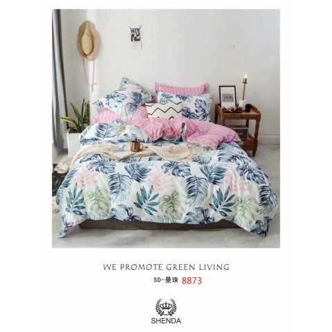 6 in 1 Bedsheets with Quilt cover Bed cover Pillow cover