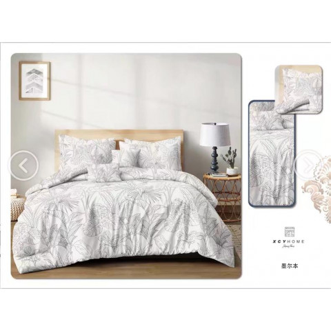 6 in 1 Bedsheets with Quilt cover, Bed cover ,Pillow cover 